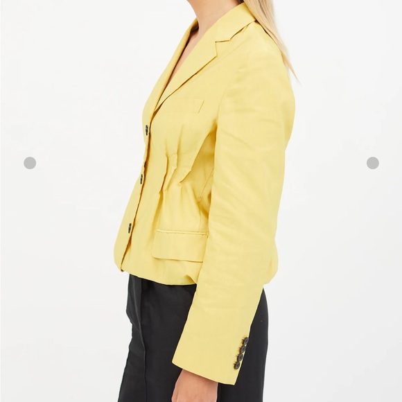 Dries Van Noten Yellow Blazer 36 - Picture 4 of 7